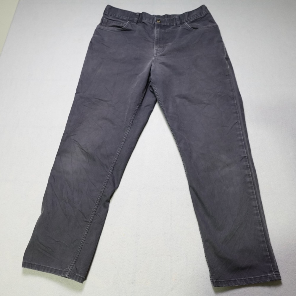 Patagonia Pants Mens 36x29 Twill Traveler 5-Pocket Forge Charcoal Grey utility